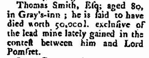 People in the News (1773)