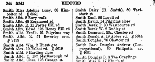 Inhabitants of Bedford (1957)