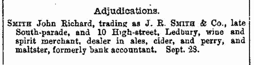 Bankrupts, Assignees, Trustees and Solicitors (1887)