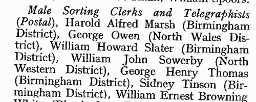 Officials of the Public Works Loan Board 
 (1937)