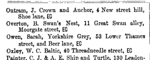 Brewers in Northumberland
 (1874)