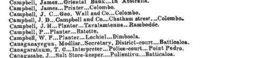 Inhabitants of Ceylon (1871)