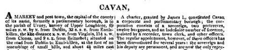 Residents of Cavan (1846)